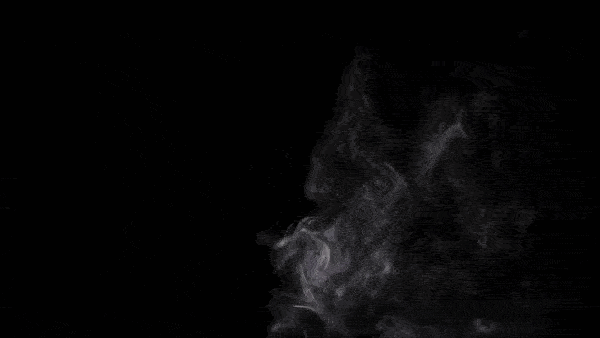 Дым белый на чёрном фоне - 5