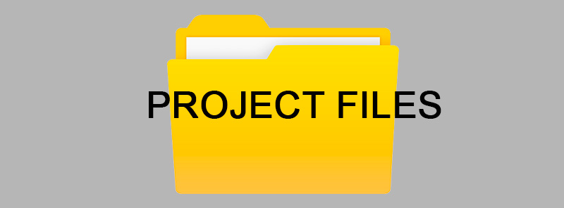 Сохранение проекта со всеми файлами
