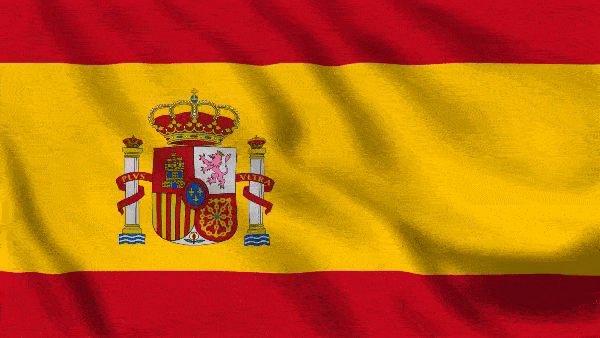 Анимированный флаг Испании