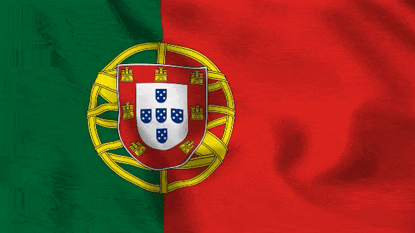 Анимированный флаг Португалии