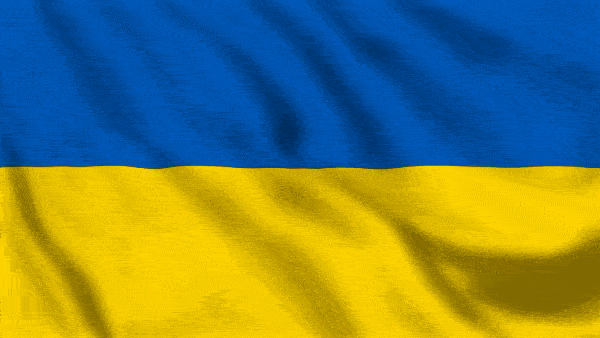 Анимированный флаг Украины