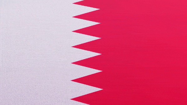Анимированный флаг Катара