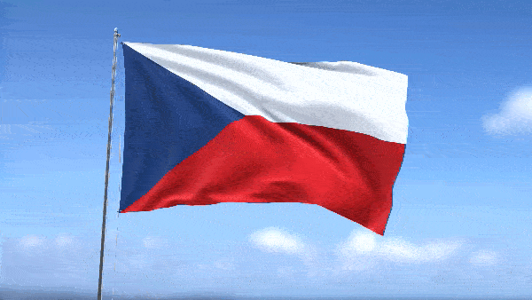 флаг Чехии вариант 2