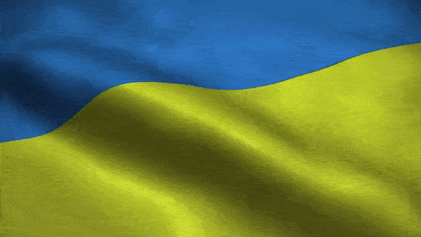 флаг Украины 4K версия 3
