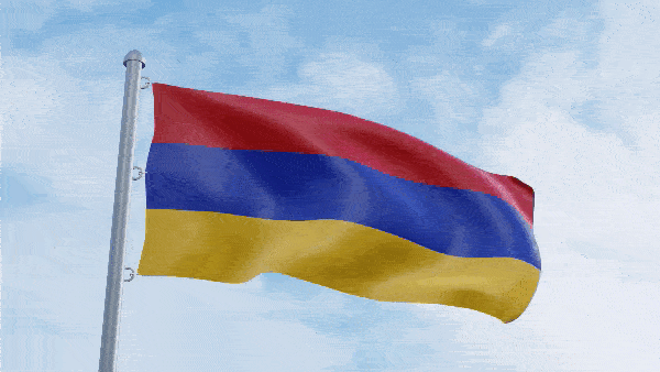 Анимированный флаг Армении