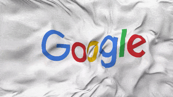 Анимированный флаг Google