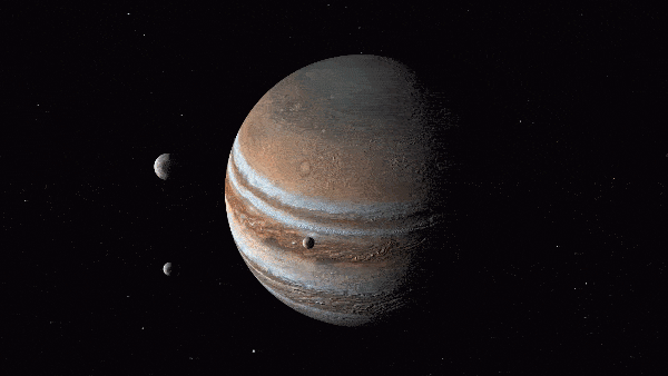 Юпитер крупным планом