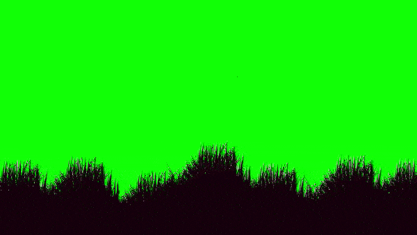 футаж зомби рука вылазиет из земли на зелёном фоне