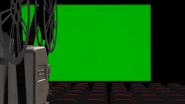 кинотеатр с хромакеем вместо экрана