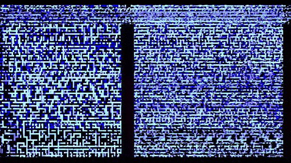 Глитч помехи - 85