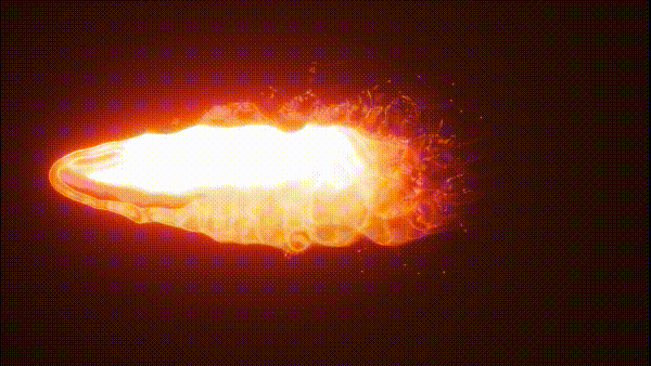 эмитация полёта кометы эмитация полёта кометы